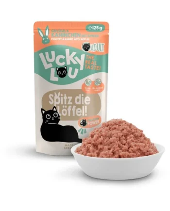 Lucky Lou - Pouch Adult Aves de corral y conejo 125gr