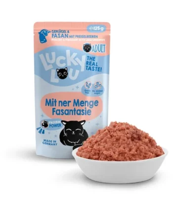 Lucky Lou - Pouch Adult Aves de corral y faisán 125gr