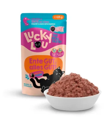 Lucky Lou - Pouch Adult Aves de corral y pato 125gr
