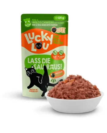 Lucky Lou - Pouch Adult Ternera y Jabalí 125gr