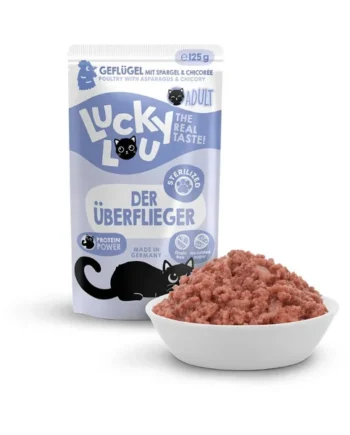 Lucky Lou - Pouch Sterilized Aves de corral 125gr