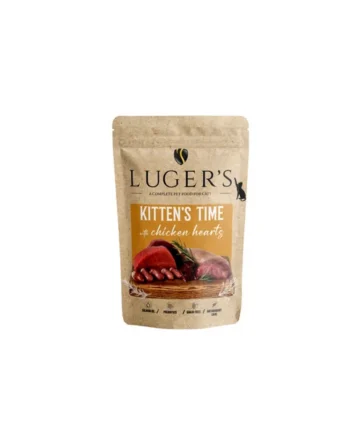 Luger's Daily Pleasure - Pouch con corazones de pollo Kitten 85gr