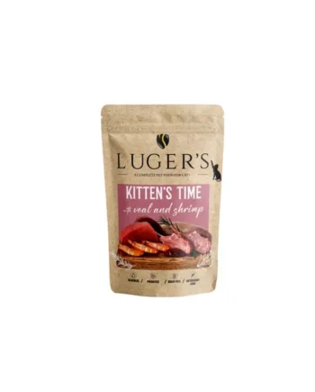 Luger's Daily Pleasure - Pouch de ternera con gambas Kitten 85gr