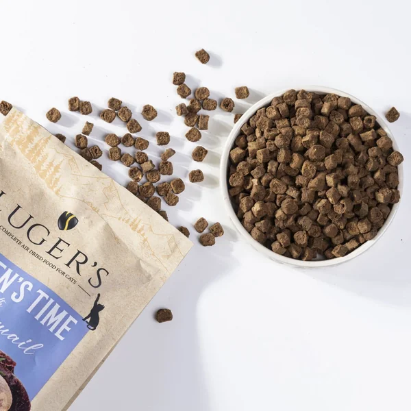 Lugers Daily Pleasures- Comida secada al aire de ternera y cordero para gatos 1kg