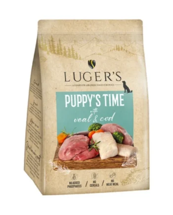 Lugers Daily Pleasures - Comida secada al aire para cachorro 3kg