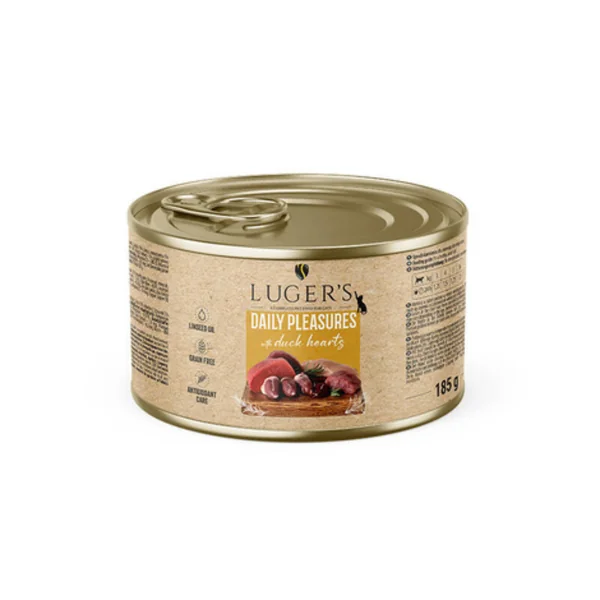 Lugers Daily Pleasures- Lata con corazones de pato
