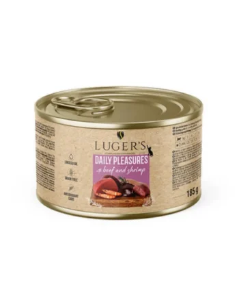 Lugers Daily Pleasures- Lata con ternera y gambas