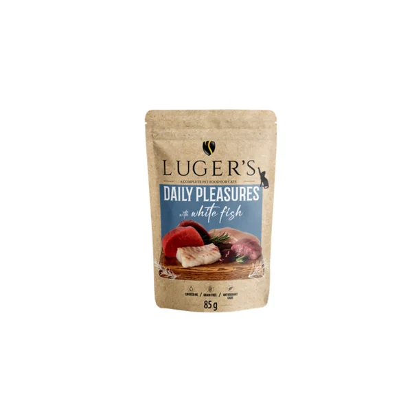 Luger's Daily Pleasures - Pouch con pescado blanco 85gr