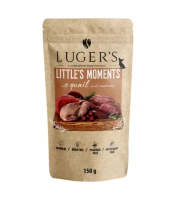 Luger's Little Moments - Pouch de codorniz con arándanos 150gr
