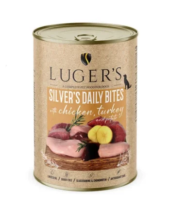 Lugers Senior- Lata de pollo y pavo con patata