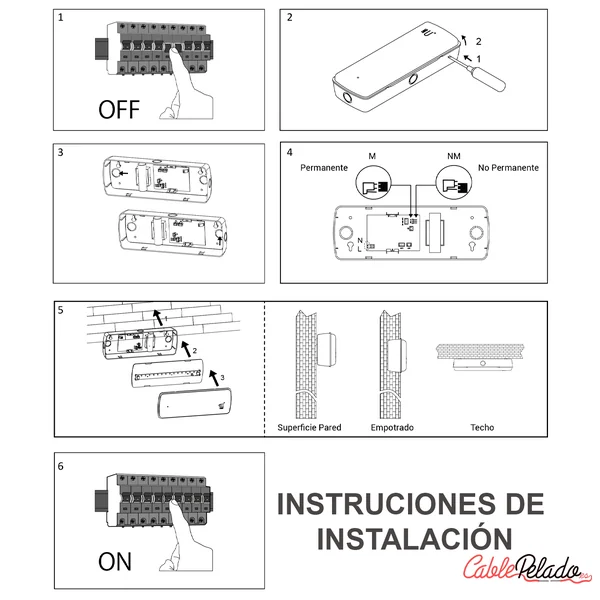 Luz de Emergencia LED 300lm Blanco