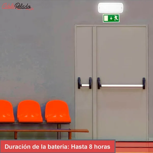 Luz de Emergencia LED 300lm Blanco
