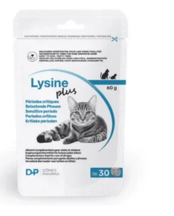 LYSINE PLUS resfriado gatos y gatitos 30 comprimidos
