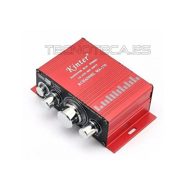 MA170. Amplificador HI-FI estereo de12VDC