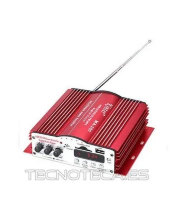 MA200. Amplificador HI-FI estereo radio 4 canales 12VDC