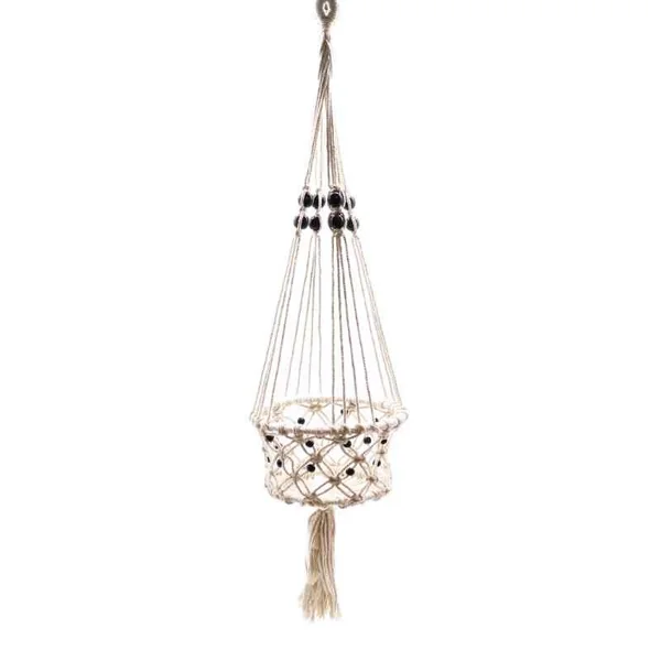 Macetero macramé