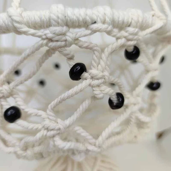 Macetero macramé