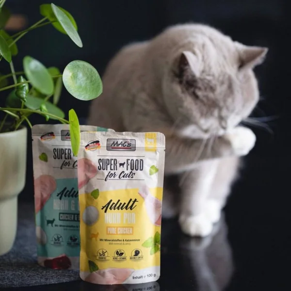 MAC’s Pollo Puro para Gatos – Comida Húmeda Completa Sin Cereales