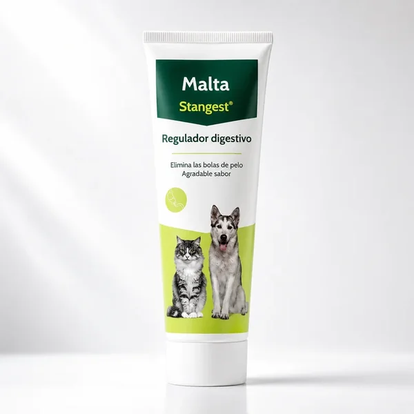 Malta para gatos Stangest Control de las bolas de pelo