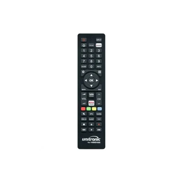 MAN3087. Telemando universal para TV HISENSE