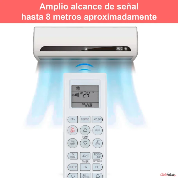 Mando Universal para Aire Acondicionado LG v2