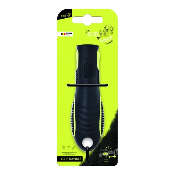 Mango Click & Groom M-Pets – Empuñadura para Cabezales de Aseo Intercambiables