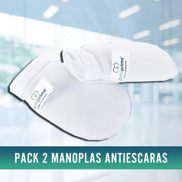 Manoplas Antiescaras Protección Anti-Arañazos Pack 2 Unidades