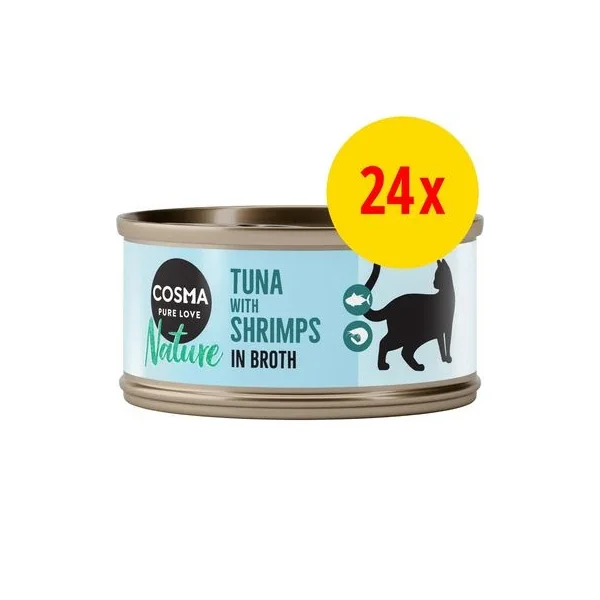 Mantente a la moda con nuevos estilos de Pack Ahorro: Cosma Nature 24 X 70 G en Gatospetshop.com.