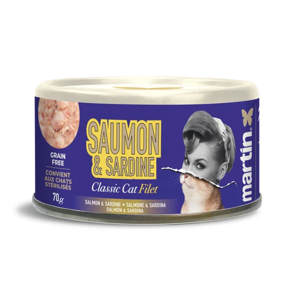 Martin - Les Mijotés Filete Salmón y Sardina 70g