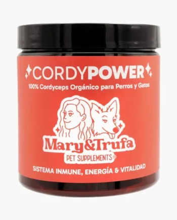 Mary & Trufa CordyPower Cordyceps para perros y gatos: energía, vitalidad y refuerzo del sistema inmune