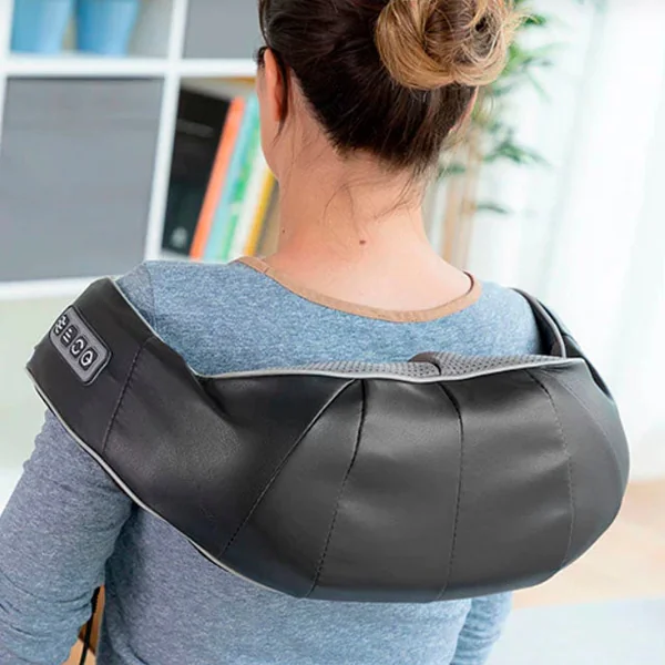 Masajeador Shiatsu PRO Espalda y Cuello con Asas de Sujeción