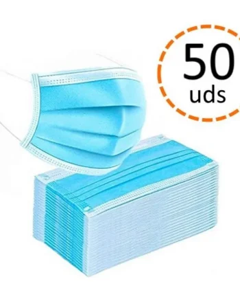 Mascarilla Quirúrgica Triple Capa | 50 Unidades