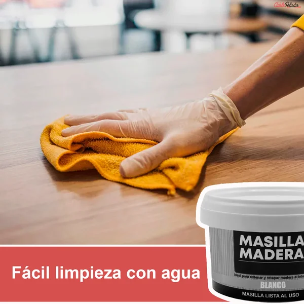 Masilla Madera Blanca 250 gr