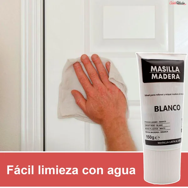 Masilla Madera Blanca En Tubo 150 gr