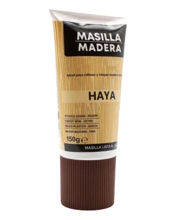Masilla Madera Haya En Tubo 150 gr
