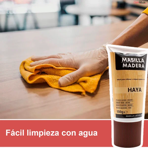 Masilla Madera Haya En Tubo 150 gr