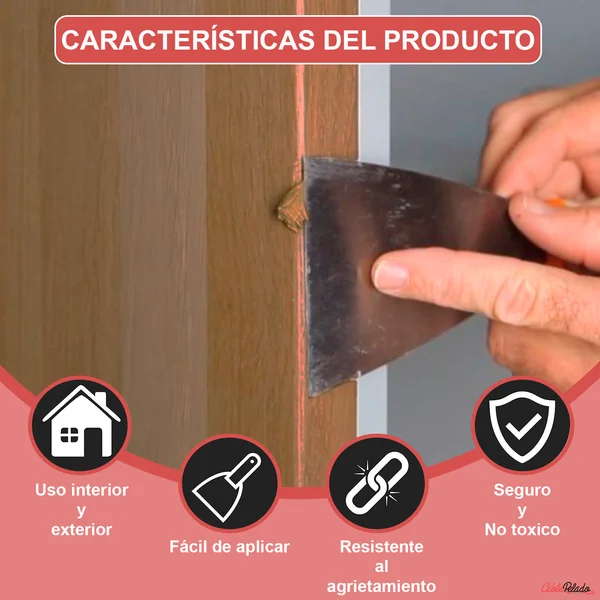 Masilla Madera Nogal 250 gr