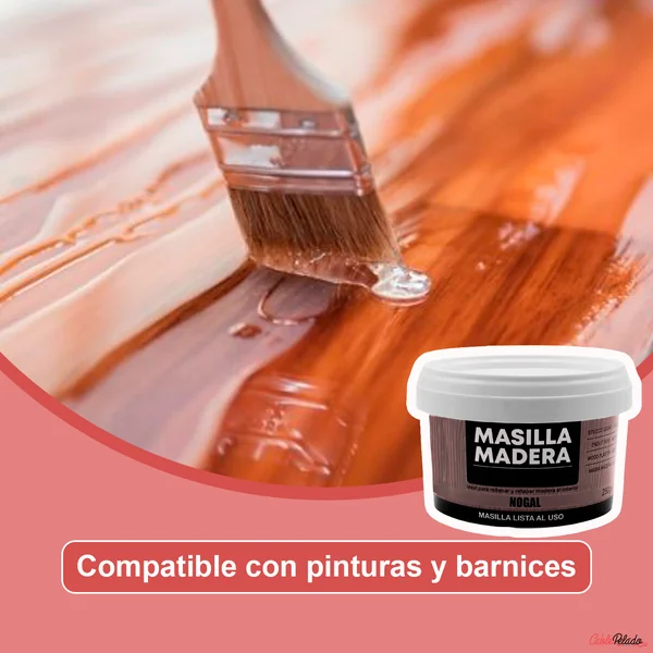 Masilla Madera Nogal 250 gr