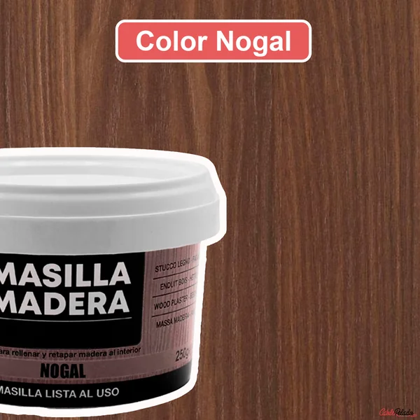 Masilla Madera Nogal 250 gr