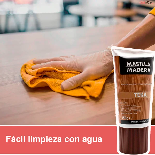 Masilla Madera Teka En Tubo 150 gr