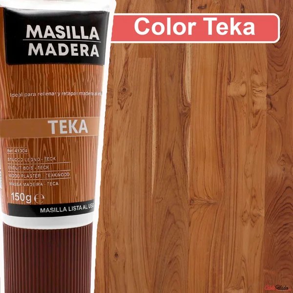 Masilla Madera Teka En Tubo 150 gr