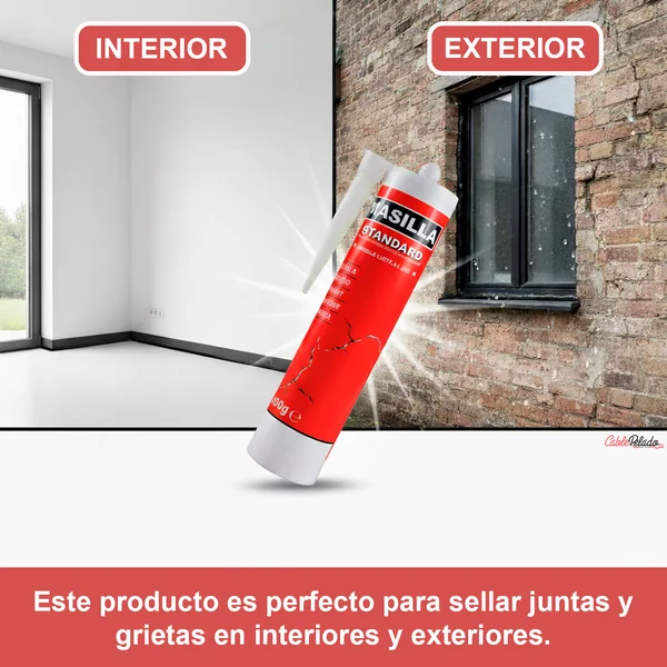 Masilla Standard Para Pistola 400 Gramos Blanco
