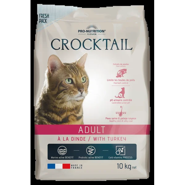 Maximiza el almacenamiento con el espacioso Pienso Para Gatos Crocktail Adult Con Pavo en Productos Para Gatos en Bilbao España.