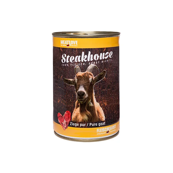 MeatLove Fleischeslust Steakhouse lata Cabra 410g