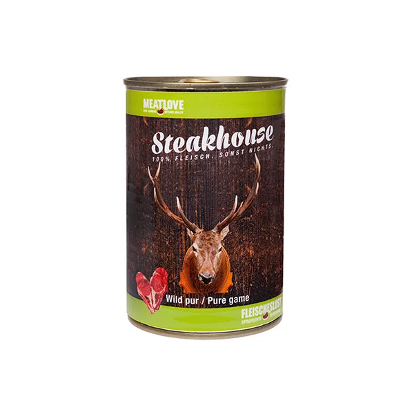 MeatLove Steakhouse lata Ciervo 410g
