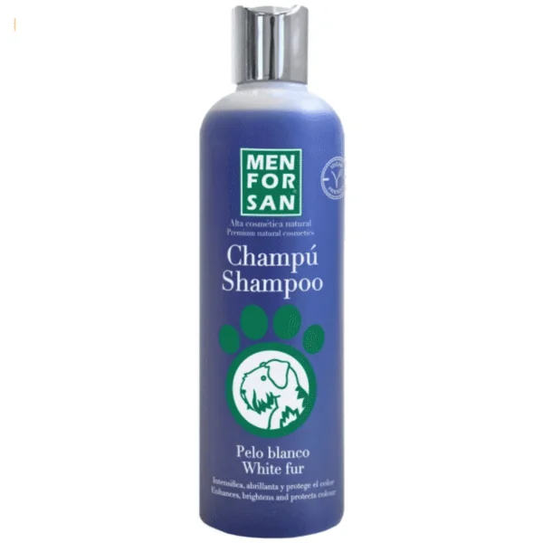 Menforsan Champú pelo BLANCO perros