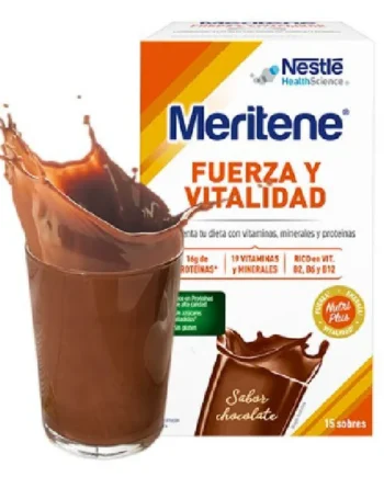 Meritene Batido Multivitamínico de 4 Sabores | 15 Sobres