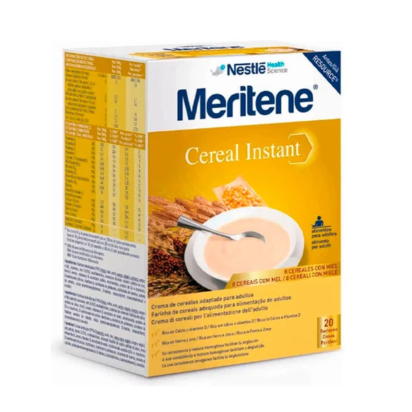 Meritene Cereal Instantáneo Multivitamínico | 4 Sabores