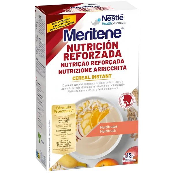 Meritene Cereales con Proteínas para 13 raciones | Multifruta