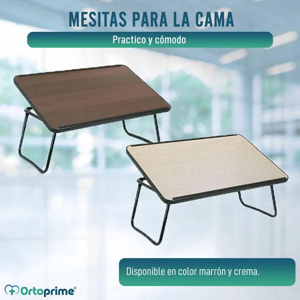 Mesitas para Cama Desplegables | 2 Colores Disponibles